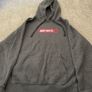 Grey Nike hoodie